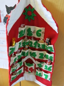 This is my advent calender.